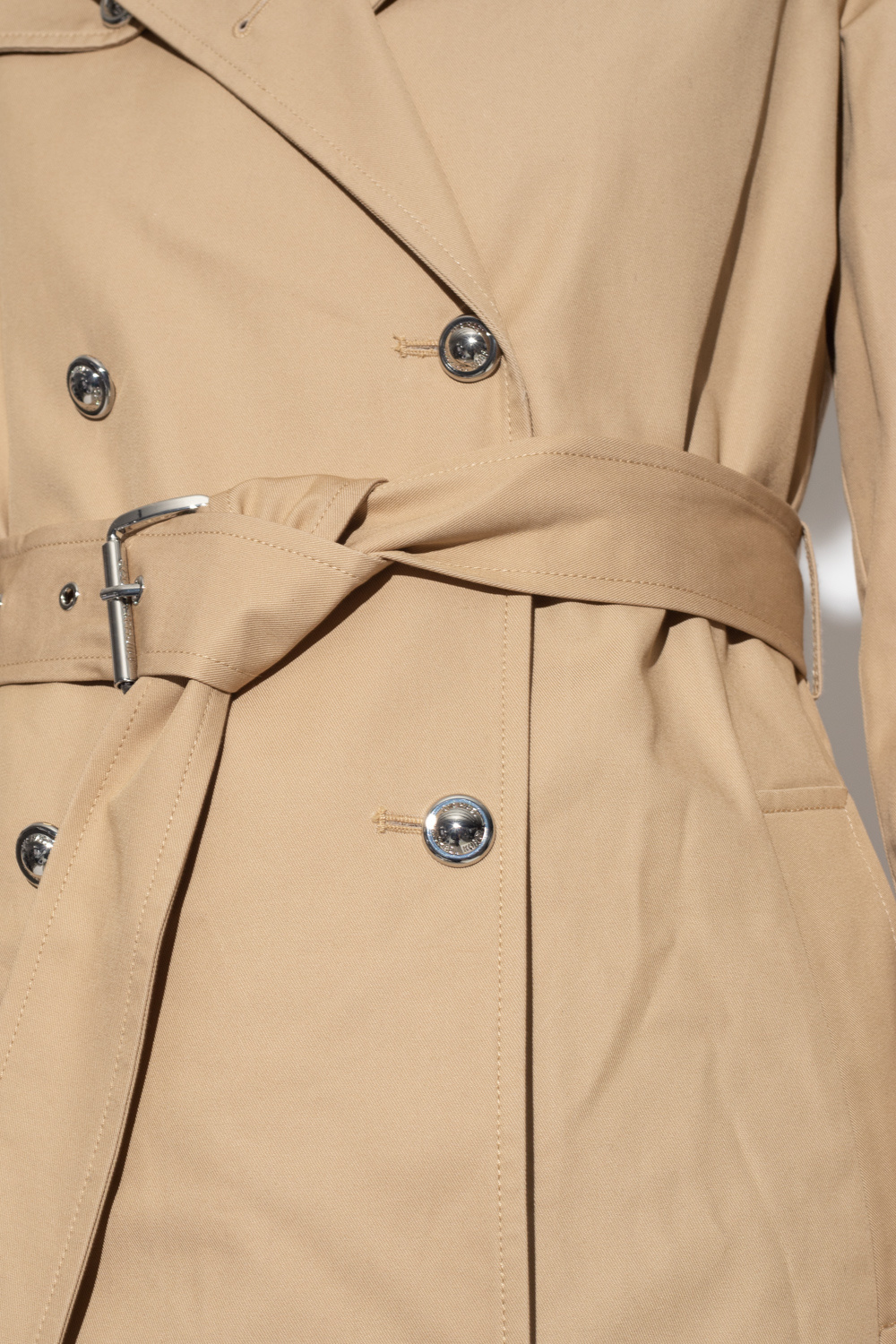 Beige Cotton trench coat Cotton trench coat